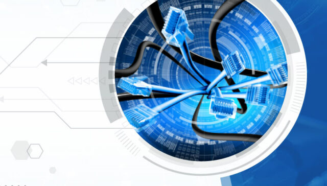 شبكات البيانات والكابلات الكهربائية