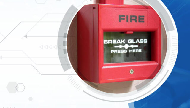 انذار حريق مدرسة