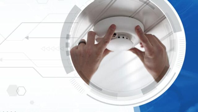 تركيب أجهزة كشف الحريق