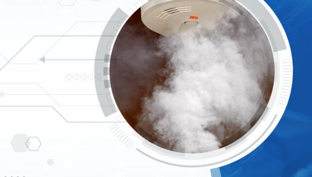 حساس إنذار الحريق