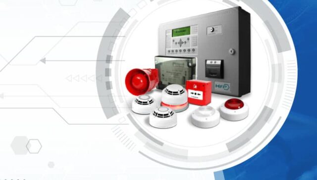 مكونات جهاز إنذار الحريق