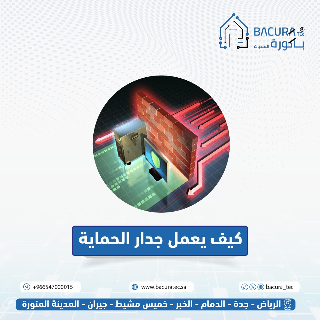كيف يعمل جدار الحماية