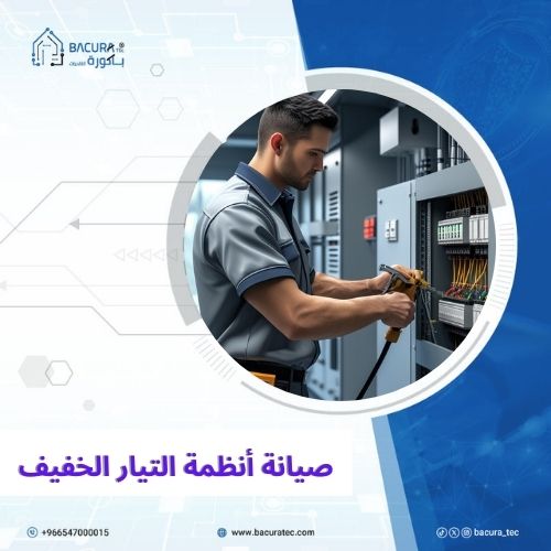 صيانة أنظمة التيار الخفيف