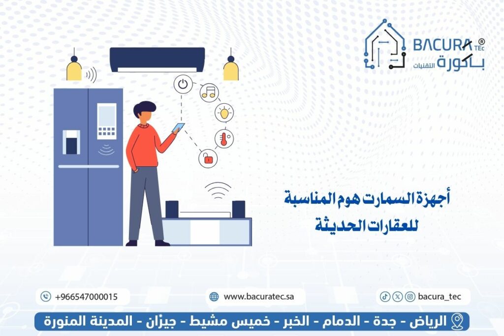 أجهزة السمارت هوم المناسبة للعقارات الحديثة: رفاهية متصلة بالأمان والتحكم