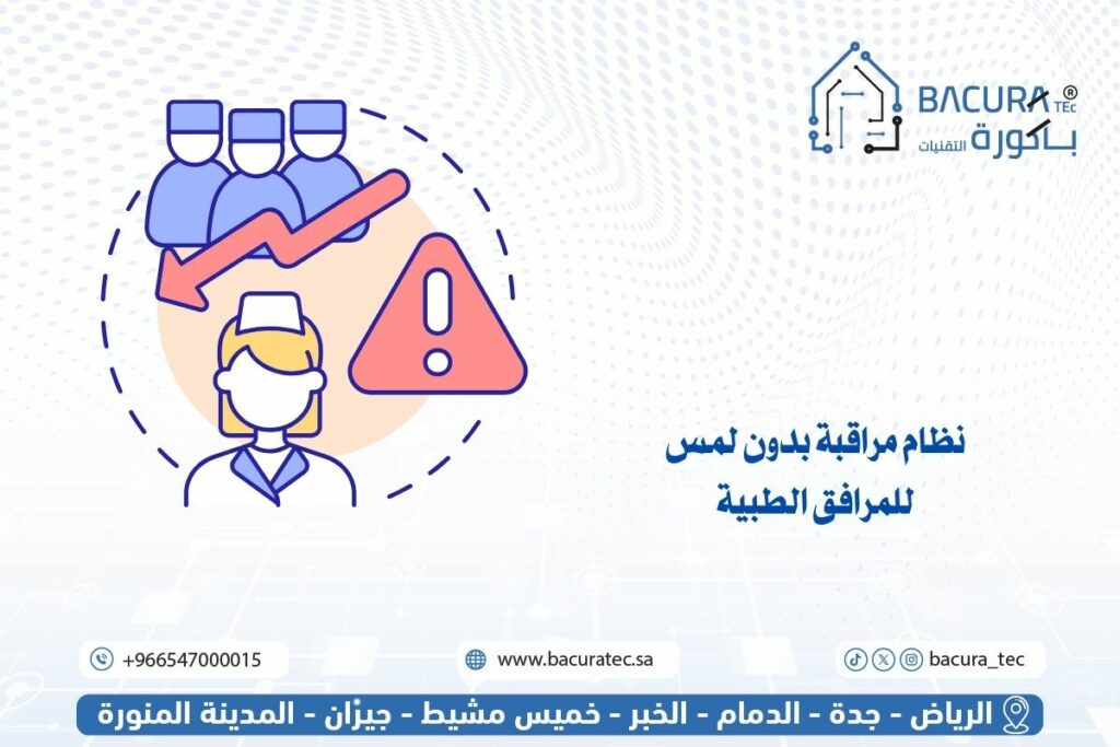 نظام مراقبة بدون لمس للمرافق الطبية